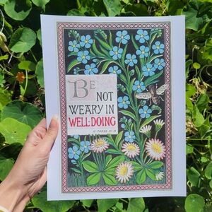 Floral Inspirational Art Print